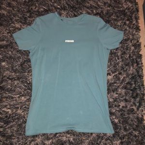 Pastel Blue Gymshark Shirt